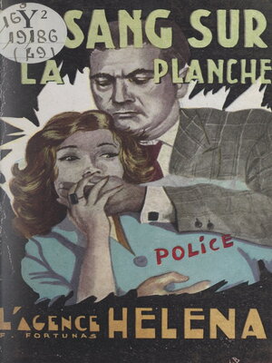 cover image of Du sang sur la planche